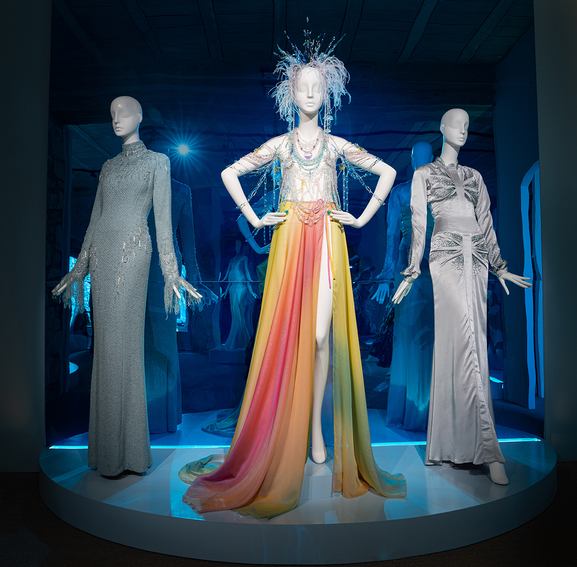 Fournie clothes on mannequins in SCAD Fash